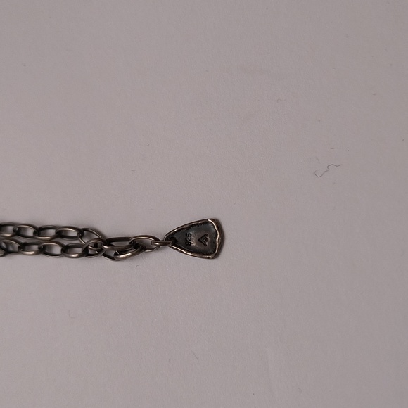 Silpada sterling silver chain with crystal pendant - Picture 4 of 4